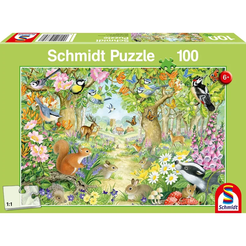 Schmidt Puzzle V lese 100 dielikov