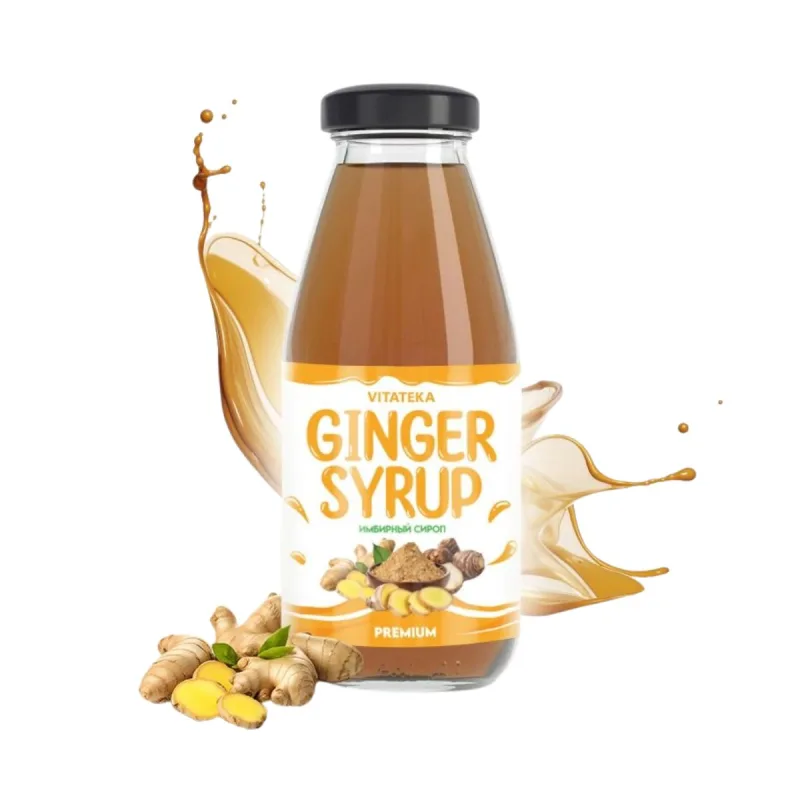 Vitateka Zázvorový sirup - 300 ml -
