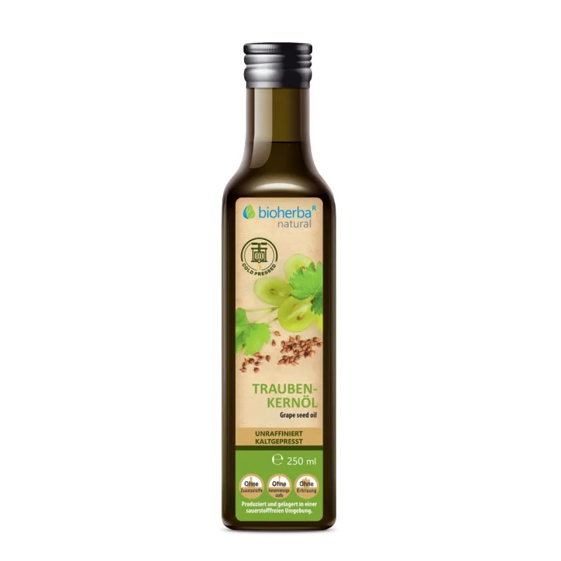 Bioherba Hroznový olej lisovaný za studena - 250 ml -