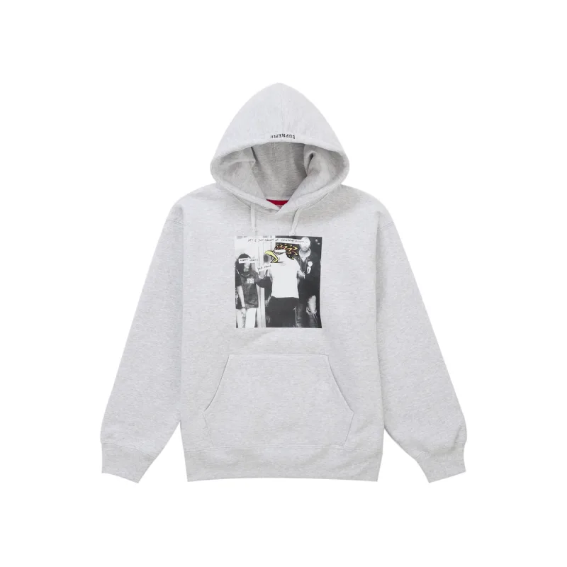 Supreme ANTIHERO Hooded Sweatshirt (FW25) Ash Grey - M