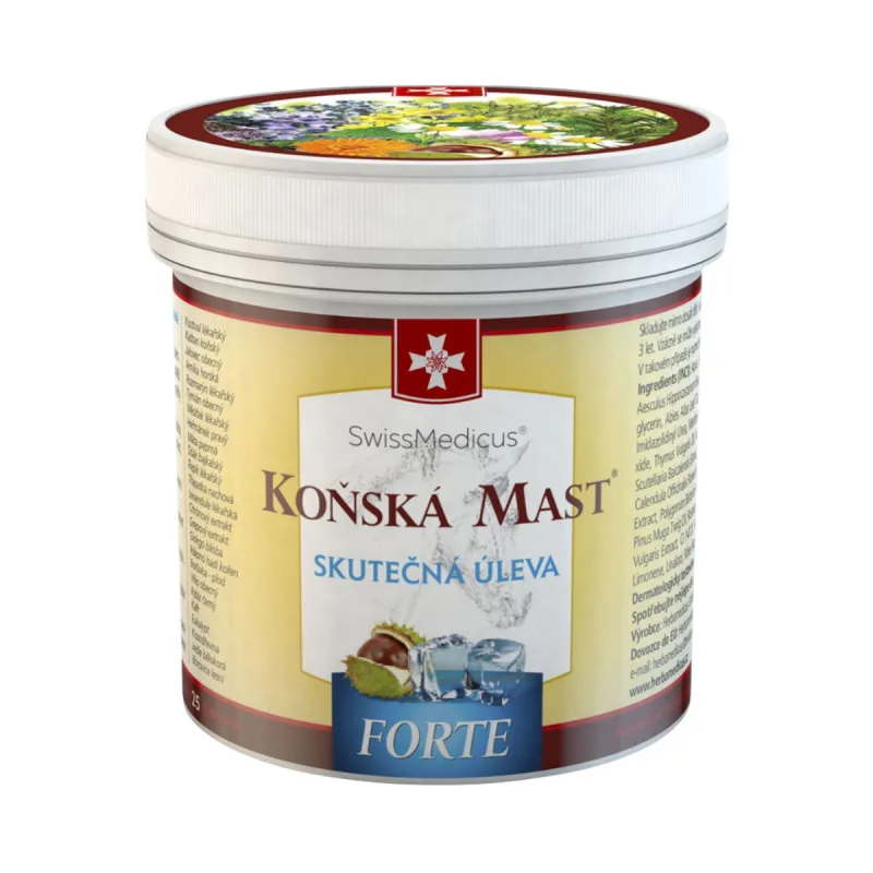 SwissMedicus Konská masť forte chladivá 250 ml –