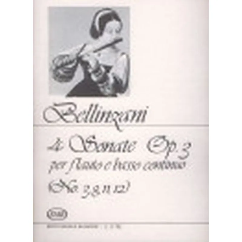 Editio Musica Budapest 4 Sonate op. 3, no. 3, 8, 11, 12