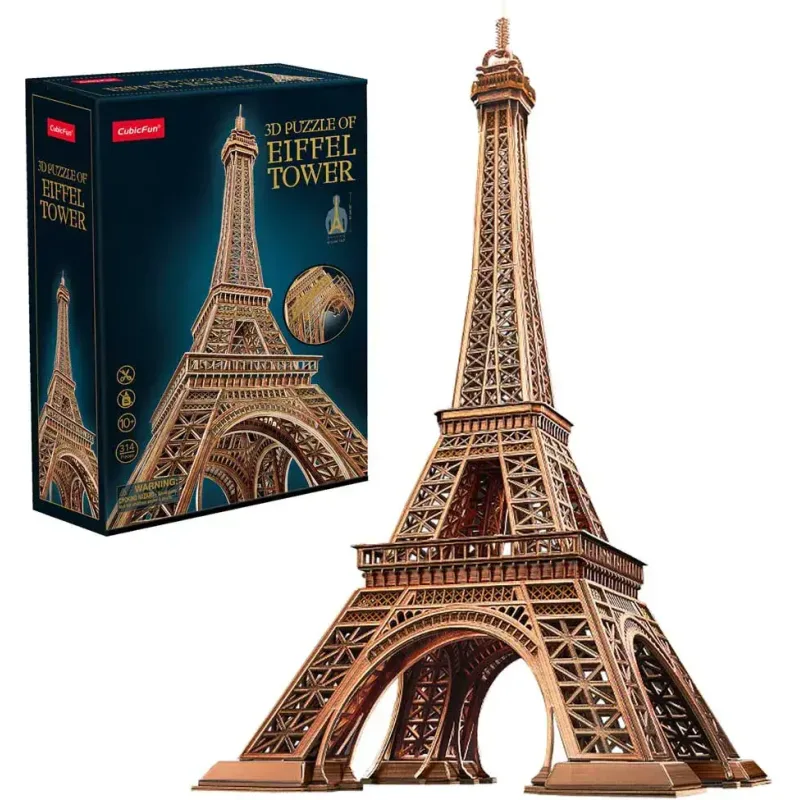CubicFun 3D puzzle Eiffelova veža 314 dielikov (Master Collection)