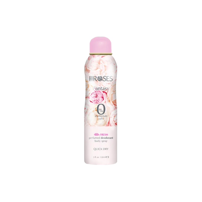 NATURE OF AGIVA ROSES FANTASY Parfumovaný dezodorant s jemnou vôňou ruže 150 ml -