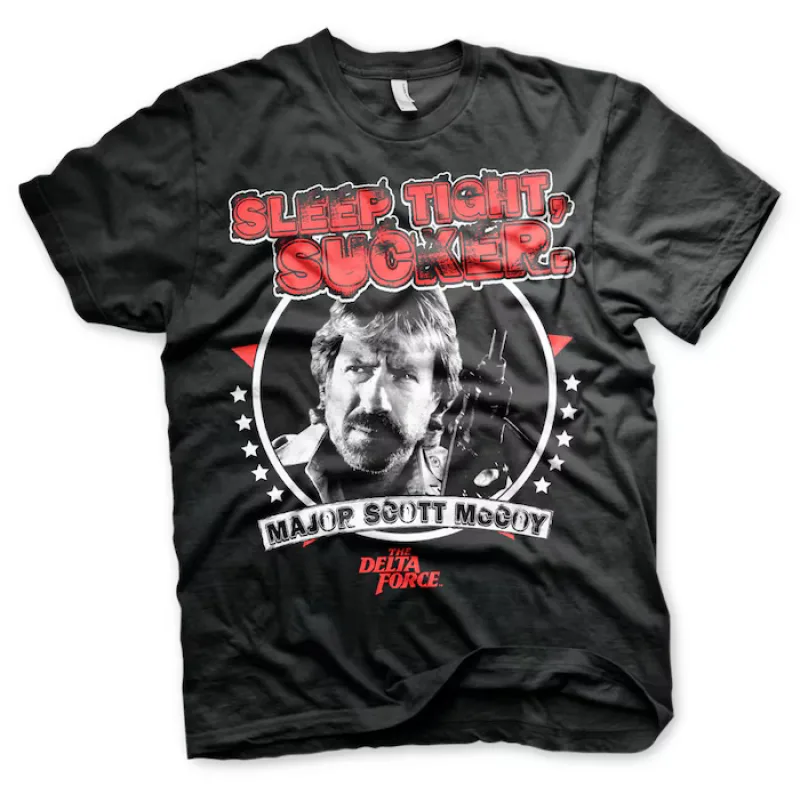 Delta Force - Chuck Norris Sleep Tight, Sucker (tričko)