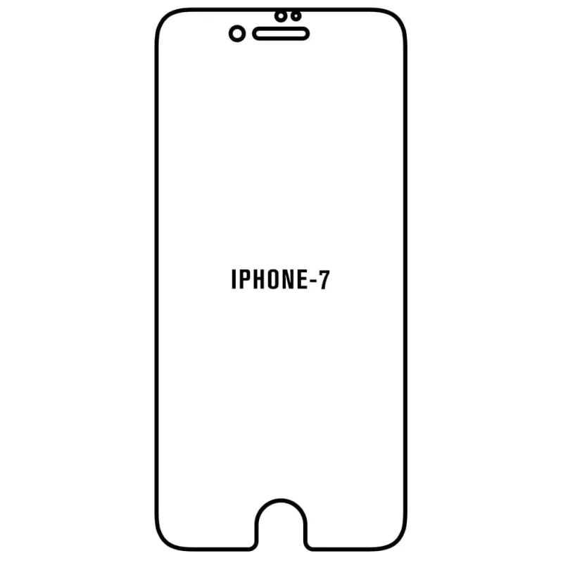 Sunshine iPhone 7 Predná Hydrogél ochranná fólia Strih: Kompatibilná s krytom 2, Typ fólie: Anti-Spy (Privacy)