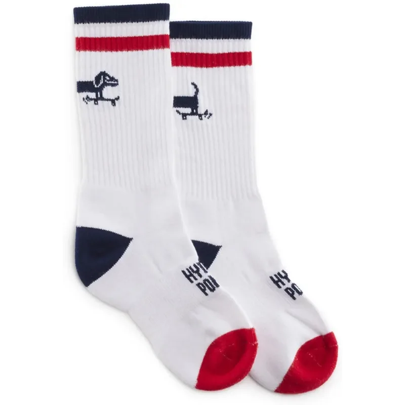 Hydroponic Dachshund Ponožky (Bílá|39-42)