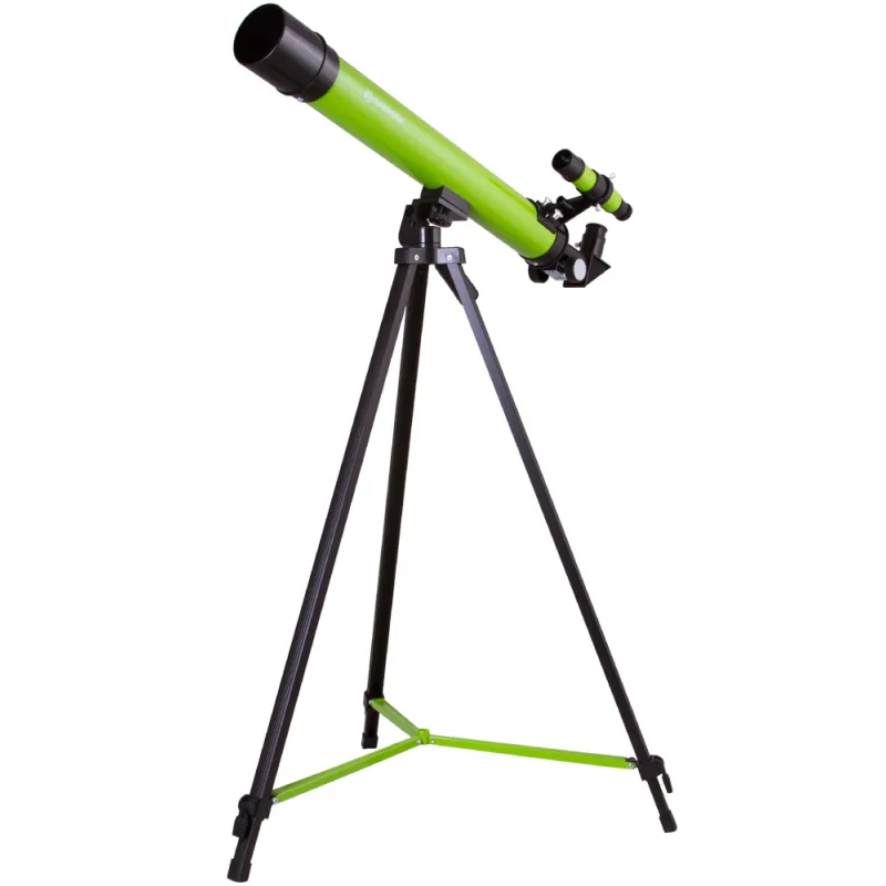 Detský teleskop Bresser Junior Space Explorer 45/600, zelený