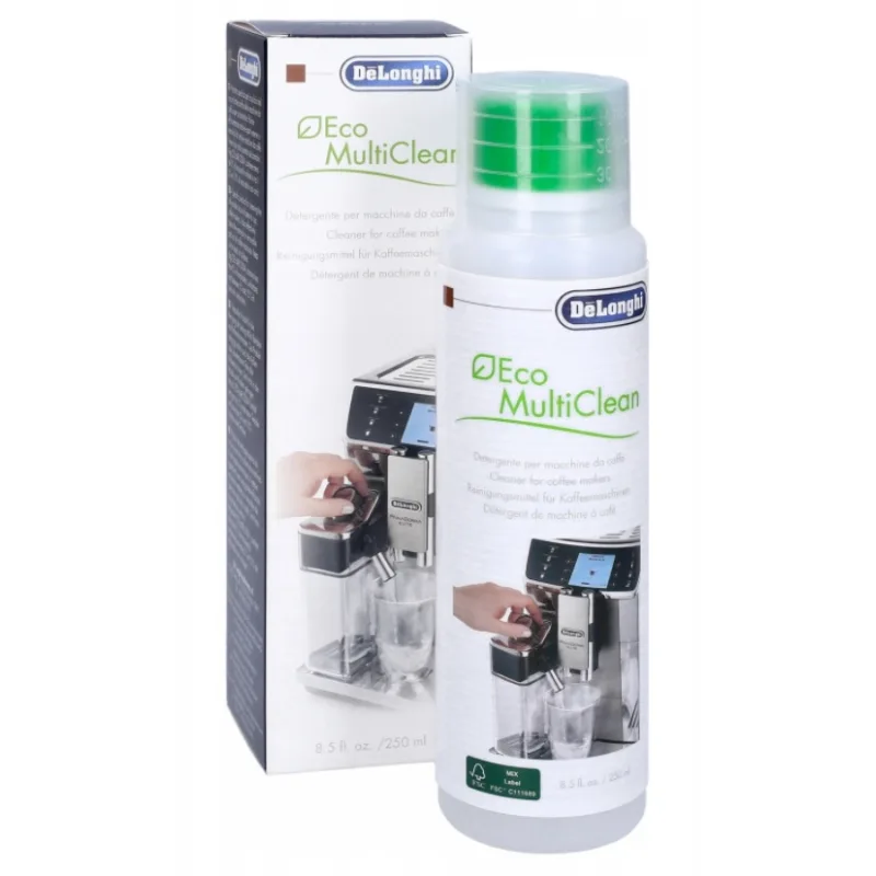 DeLonghi Eco MultiClean DLSC550 čistič mliečnych ciest 250 ml – originálny čistič kávovaru