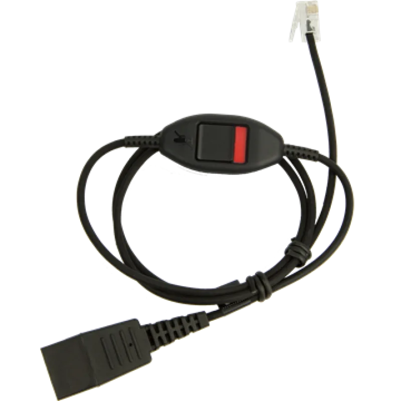 Jabra QD-RJ10, 0,5-1m, Straight 8800-01-20