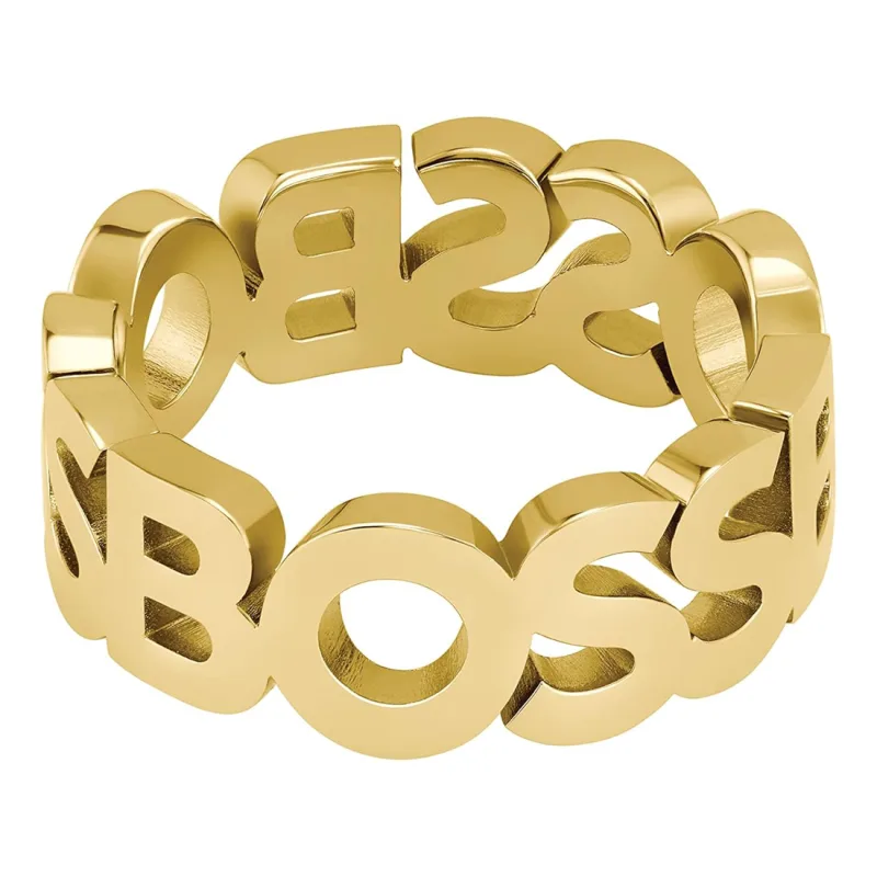 Pánsky Prsteň Prsteň BOSS 1580446M (veľkosť M – 55)