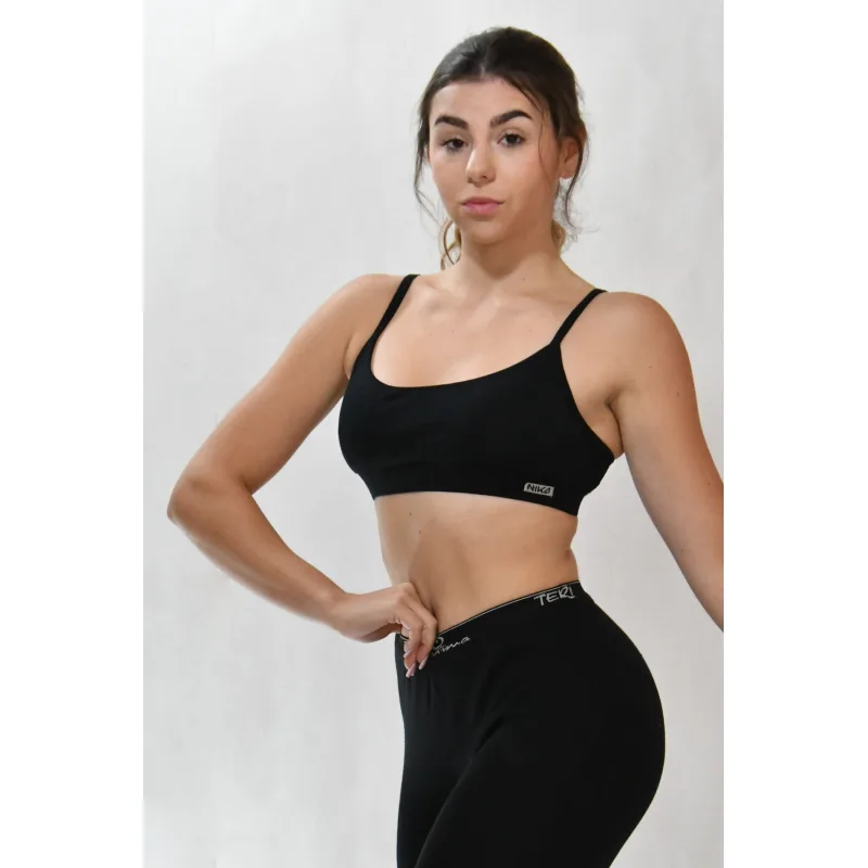 Športová podprsenka JOHANA Chic Sport - čierne, M