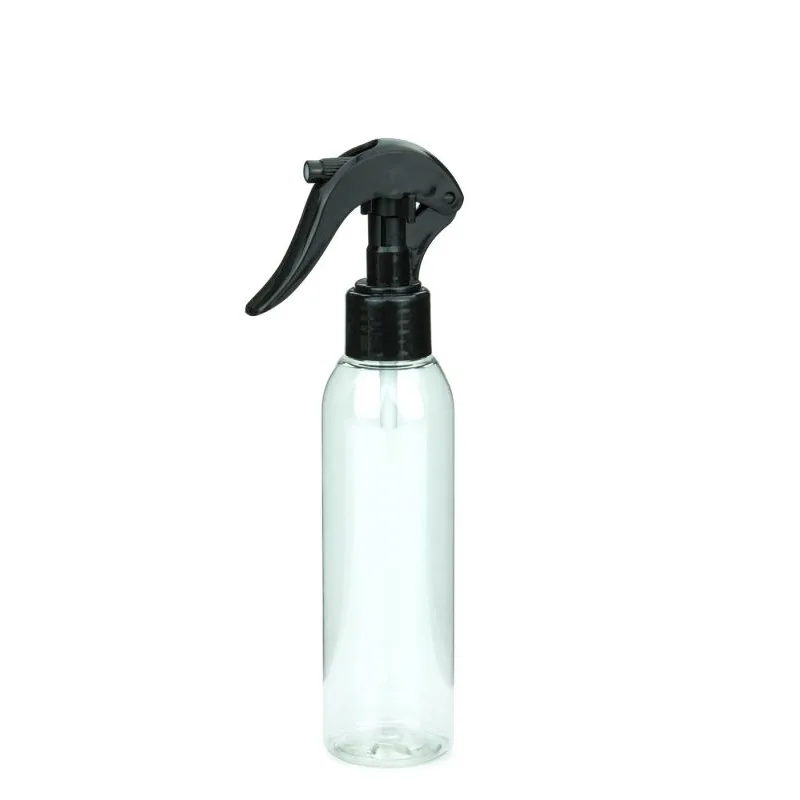 Fľaša AIDA číra s čiernym mini rozprašovačom 150ml