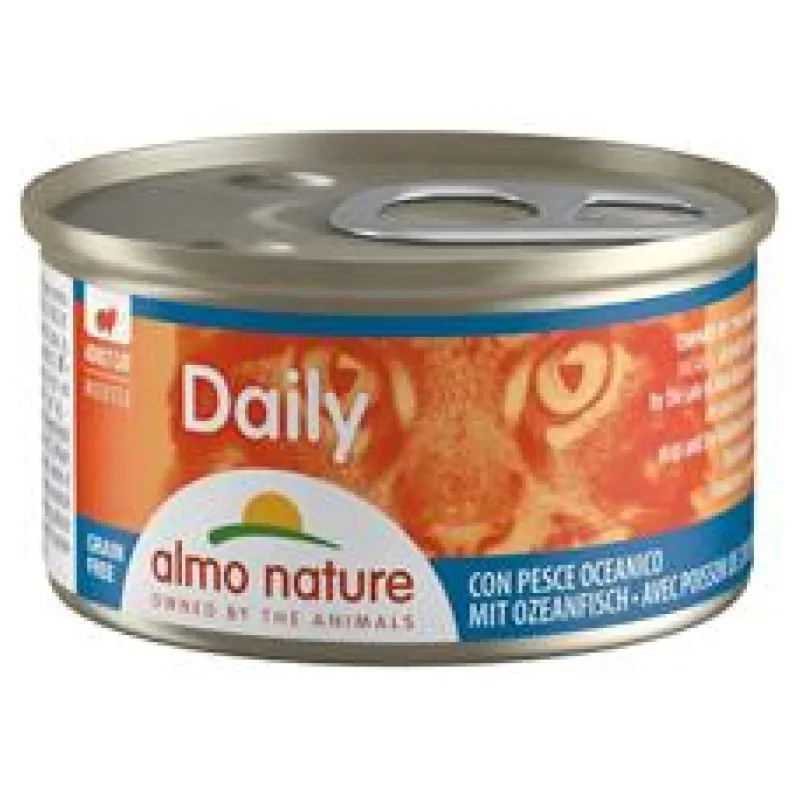 Almo Nature Daily Menu cat konz. mořské ryby 85g