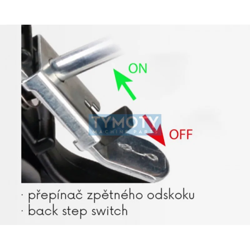 Pištoľ vytlačovacia s prepínačom spätného odskoku