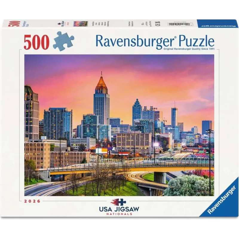 Puzzle Ravensburger 500 dielikov Panoráma Atlanty za súmraku
