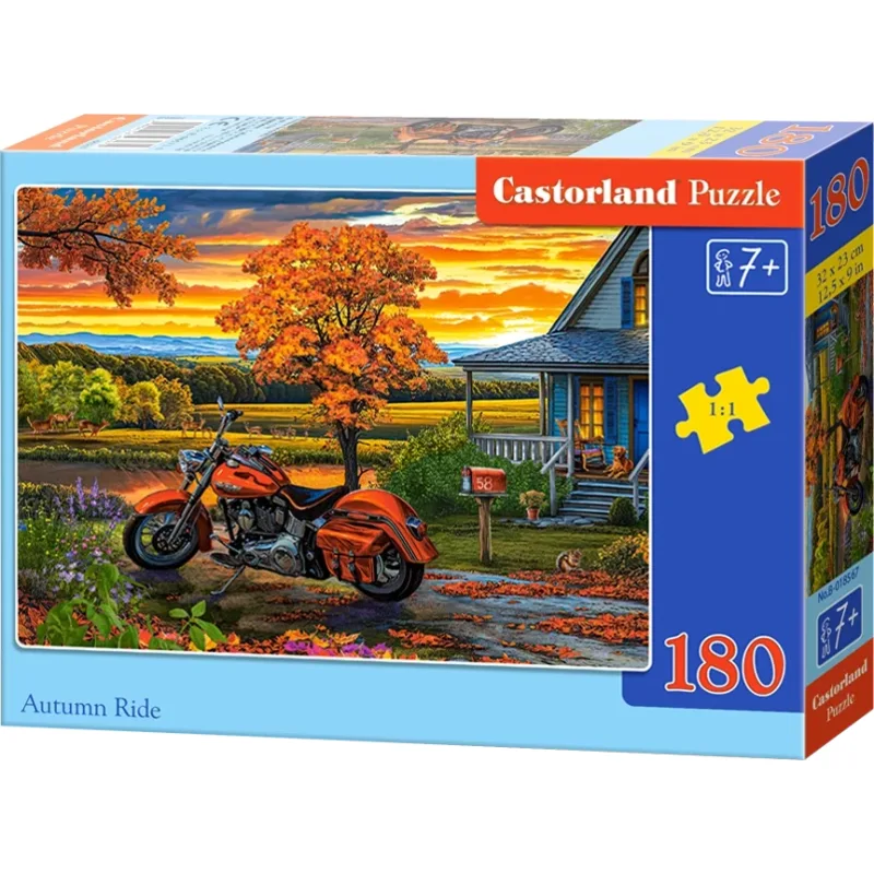 Puzzle pre deti Castorland 180 dielikov Jesenná jazda