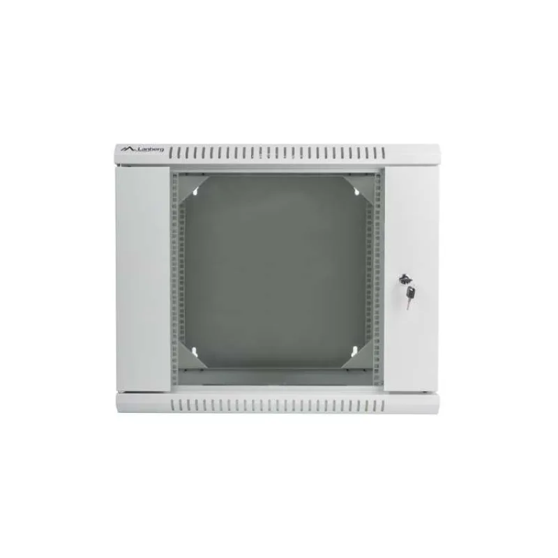 LANBERG RACKOVÁ SKRIŇA 19" DVOJDIELNA NÁSTENNÁ 9U/600X600 (FLAT PACK) ŠEDÁ (WF02-6609-10S)