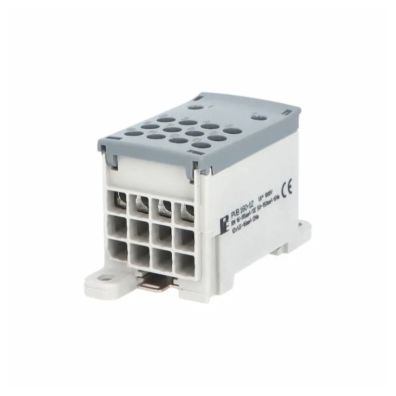 Pollmann Elektrotechnik GmbH Blok pre rozdelenie fáz PVB 160-12 Al/Cu 160A vstup 1x95mm2 výstup 12x16mm2