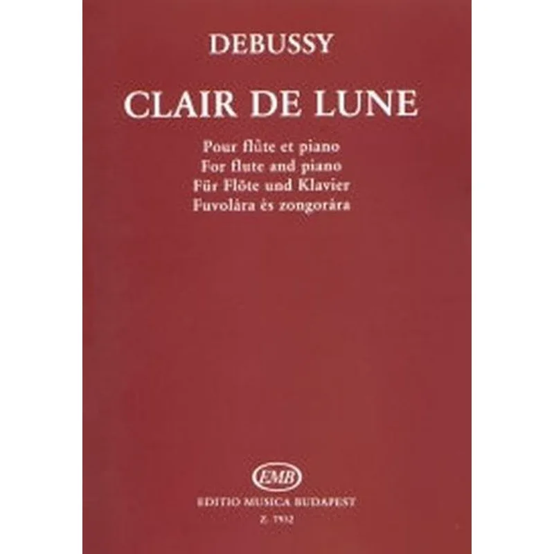 Editio Musica Budapest Clair de lune