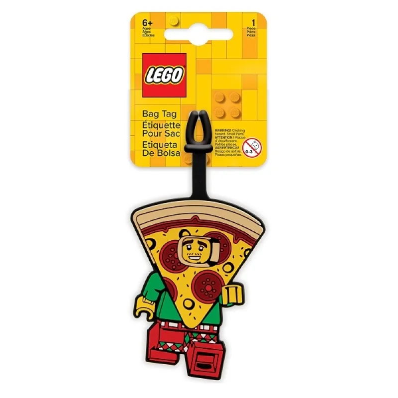 Smartlife LEGO Iconic Menovka na batožinu - Pizza