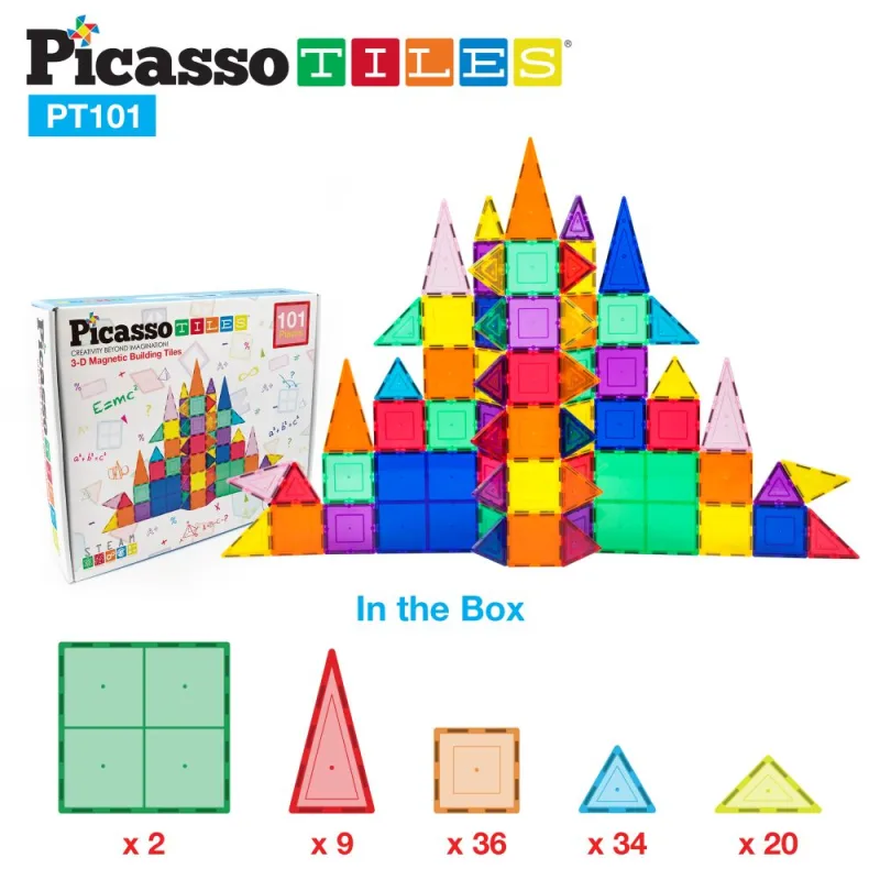 ORBICO Picasso stavebnice 101ks , Základní stavební bloky