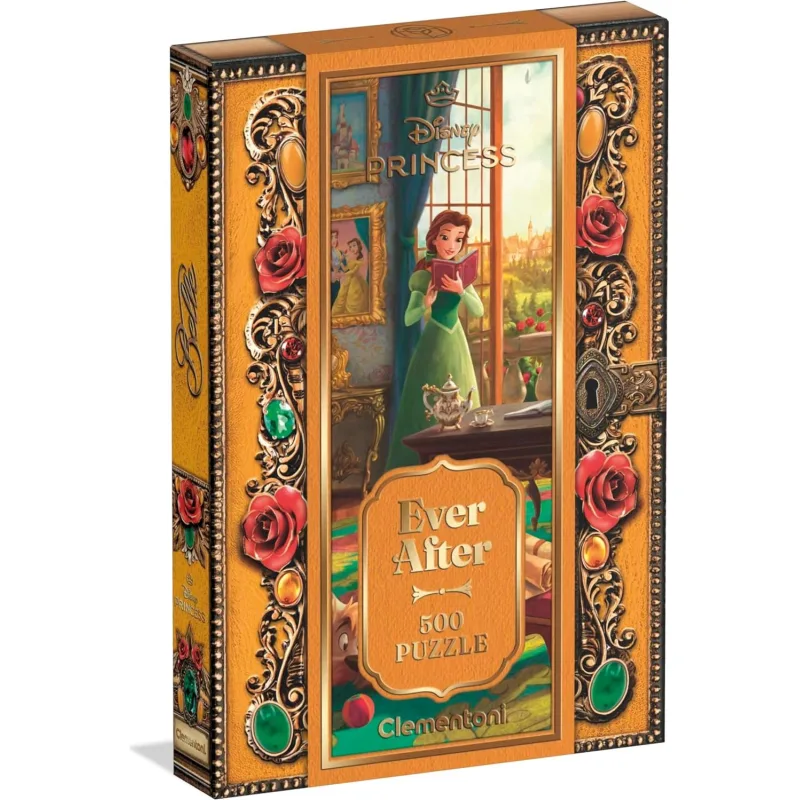 Puzzle Clementoni 500 dielikov Disney princezné - Navždy: Belle