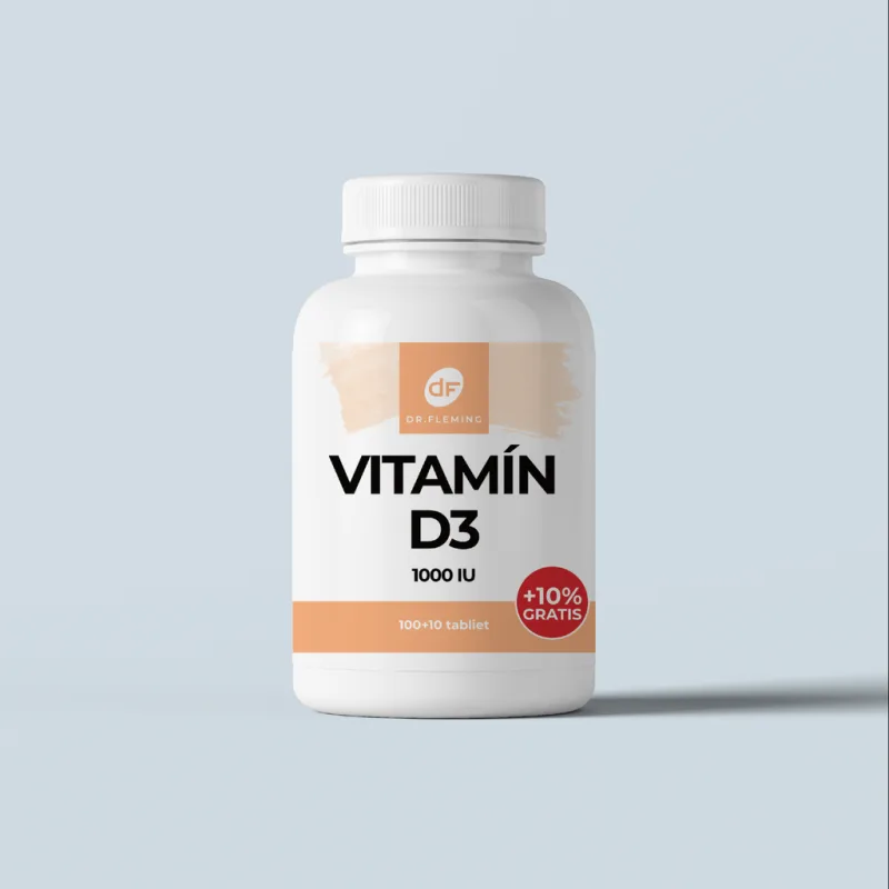 Dr. Fleming Vitamín D3 1000IU - 110 tabliet -
