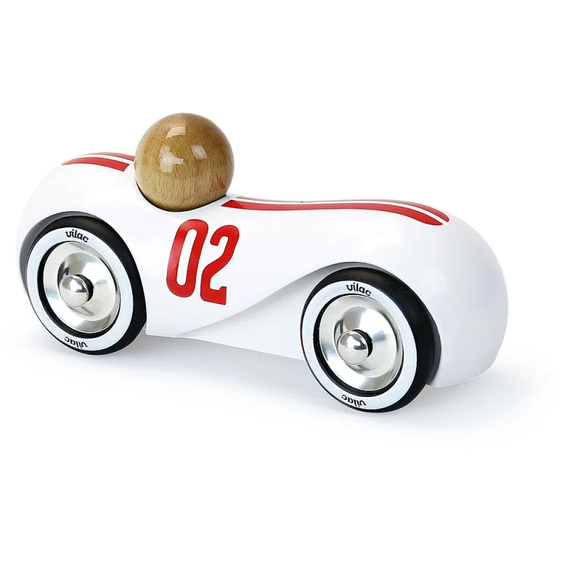 Vilac Vilac Drevené auto Streamline vintage biele