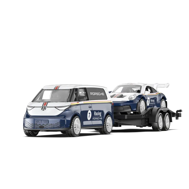 SIKU Super - VW ID Buzz s Porsche 911 GT3 RS