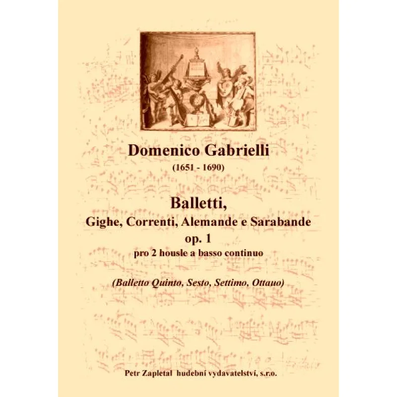 NotaNota Baletti 5 - 8 op. 1