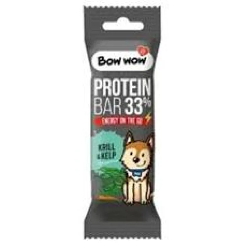 Bow wow poch. Proteinová tyčinka Krill&Kelp 32g
