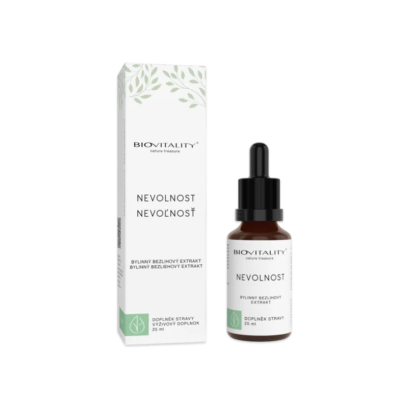 Green idea Nevoľnosť bezalkoholová tinktúra – kvapky 25 ml –
