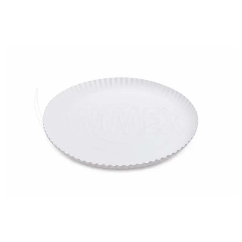 Wimex Papierový tanier hlboký biely O26cm RECY