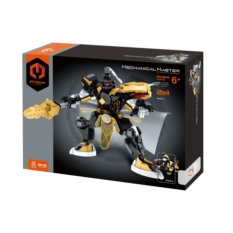 iM.Master Stavebnica iM.MASTER mechanický bojový robot plast 370 dielikov v krabici 31x23x6,5cm