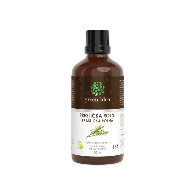 Green idea Praslička roľná tinktúra – kvapky 50 ml –