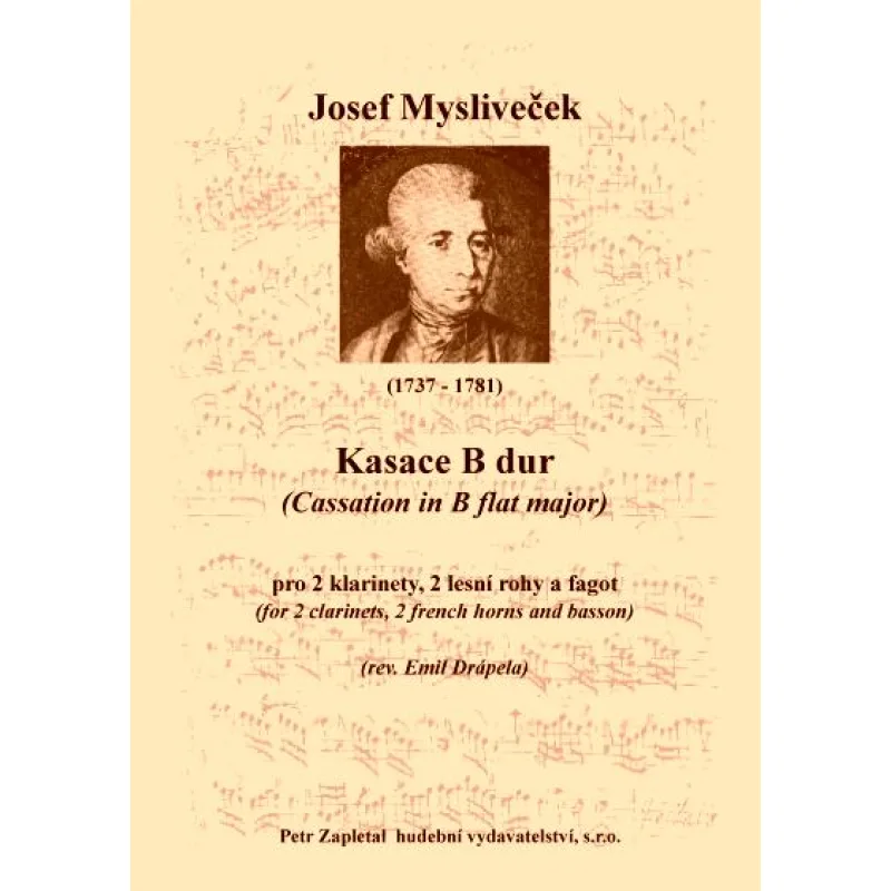 NotaNota Kasace B dur (Cassation B flat major)
