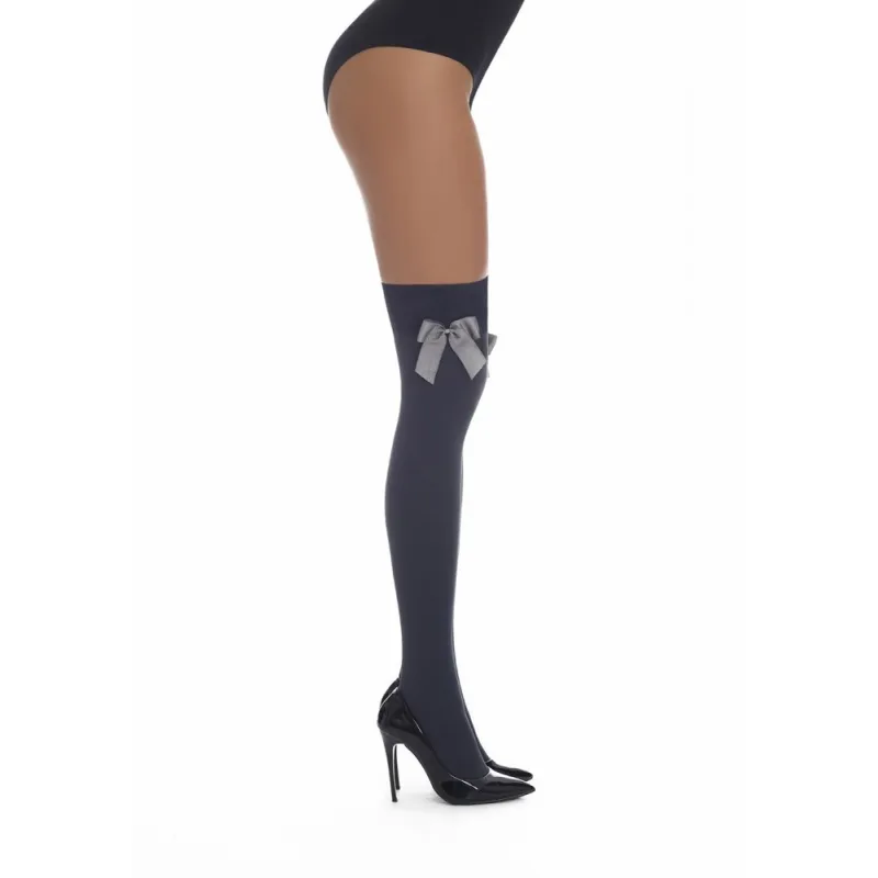 BAS BLEU CAMEO grafit One Size polyamid / elastan