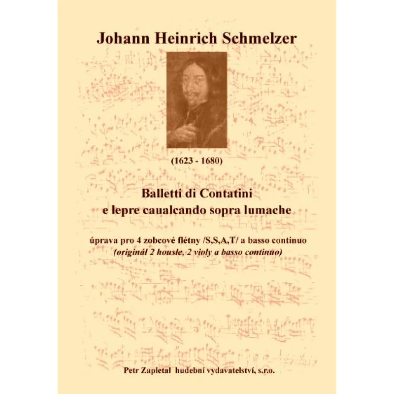 NotaNota Balletti di Contatini e lepre caualcando sopra lumache úprava (Archív Kroměříž A 849)
