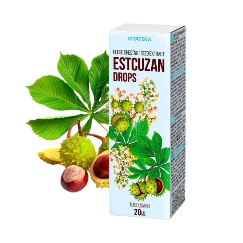 Vitateka Estcuzan bylinné kvapky - 20 ml -