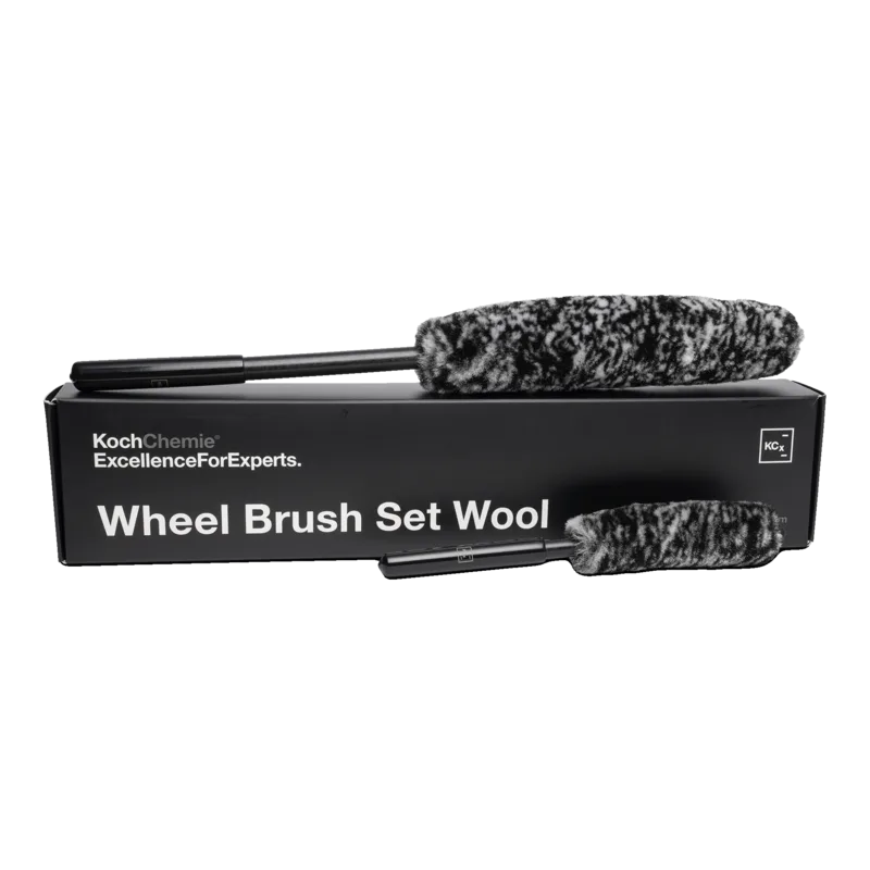 Koch Chemie Wheel Brush Set – Sada vlnených kief na čistenie diskov 2ks