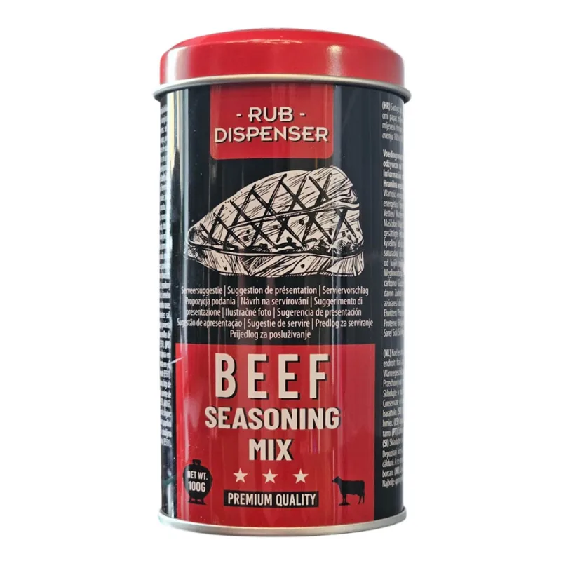 Rub Dispenser Beef Seasoning Mix 100g
