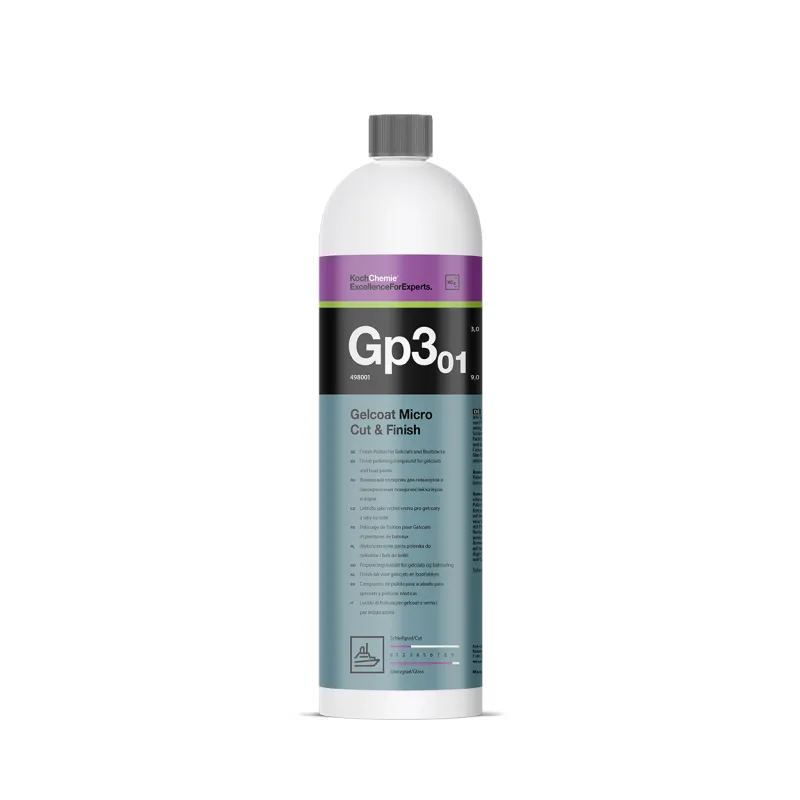 Koch Chemie Gelcoat Micro Cut & Finish Gp3.01 - Mikrobrúsna pasta s voskom pre gelcoaty a laky lodí 1L