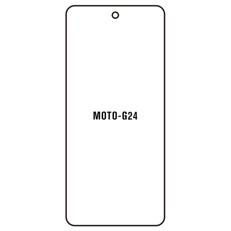 Sunshine Motorola G24 Predná Hydrogél ochranná fólia Strih: Kompatibilná s krytom 2, Typ fólie: Anti-Spy (Privacy)