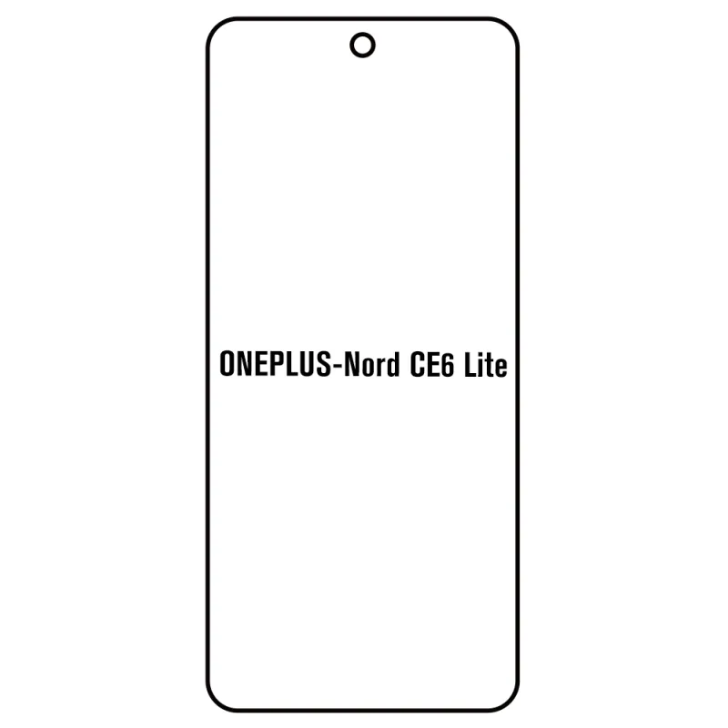Sunshine OnePlus Nord CE6 Lite Predná Hydrogél ochranná fólia Strih: Kompatibilná s krytom 2, Typ fólie: Číra