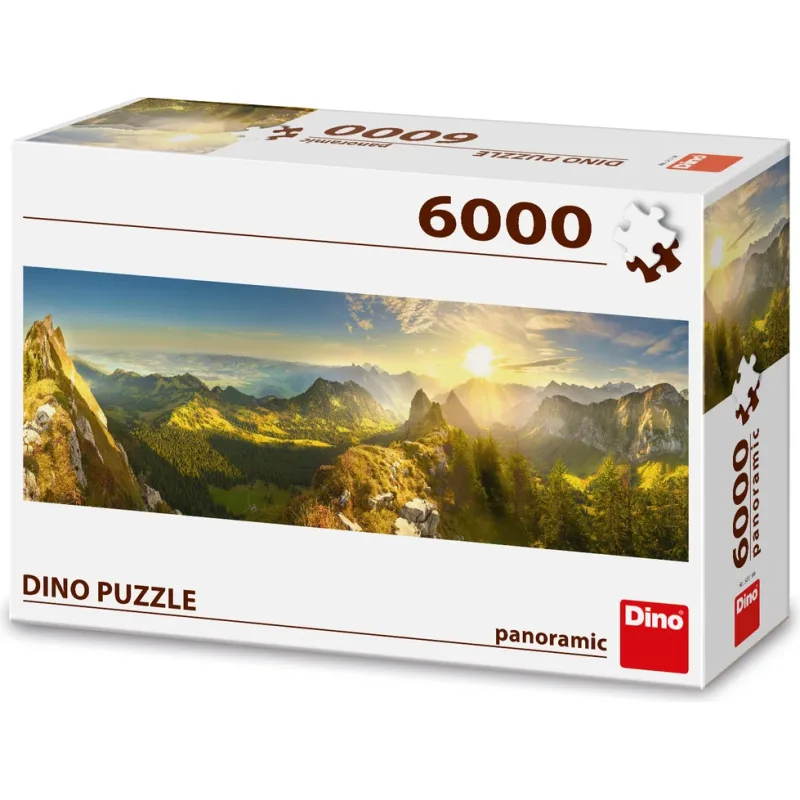 Panoramatické puzzle Dino 6000 dielikov Švajčiarska jeseň