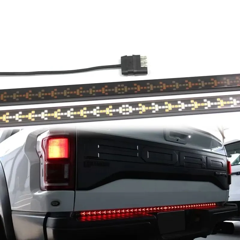 LED světelná rampa pod zadní čelo pro pickupy 150cm, s blinkry a zpátečkou 95RGB-SET25