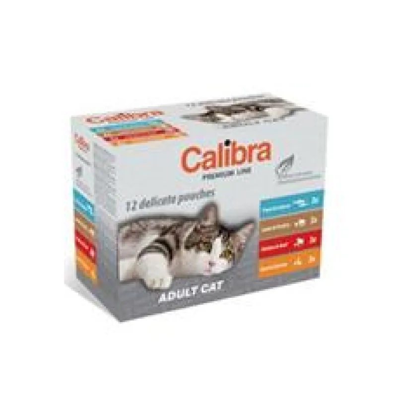 Calibra Cat kapsa Premium Adult multipack 12x100g - exp. 03/26 - 1 ks skladem