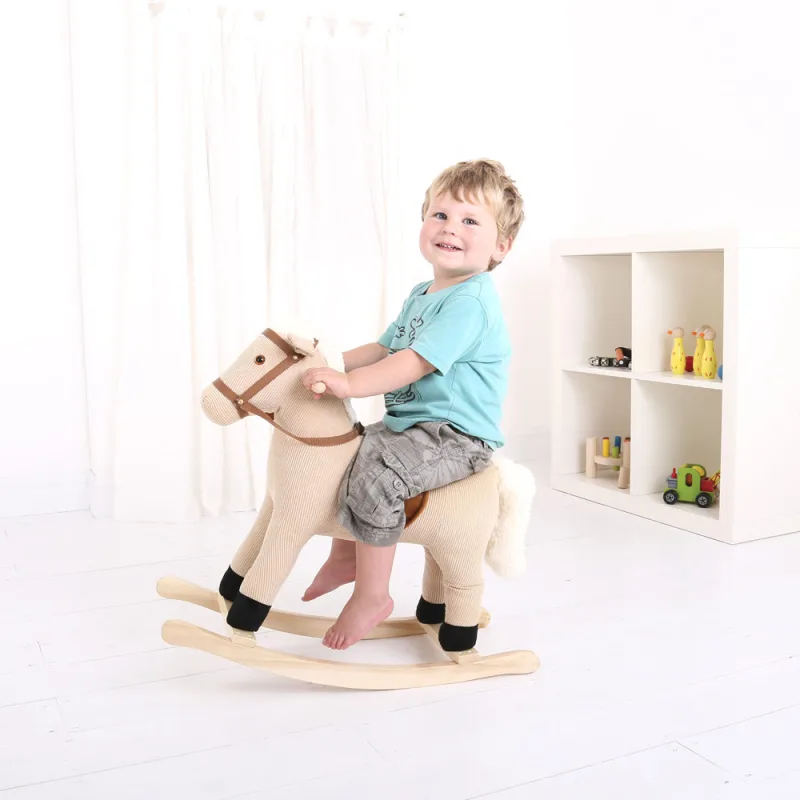 Bigjigs Toys Drevený hojdací koník