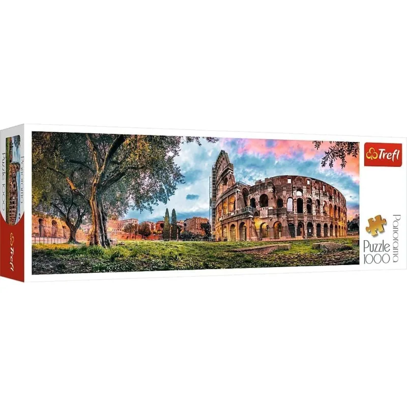 Trefl Panoramatické puzzle Koloseum za úsvitu 1000 dielikov